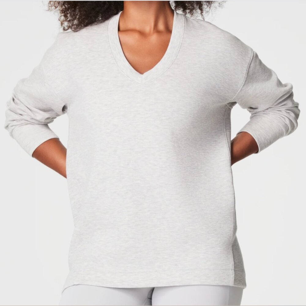 SPANX® AirEssentials Brushed V-Neck Tunic, Heather